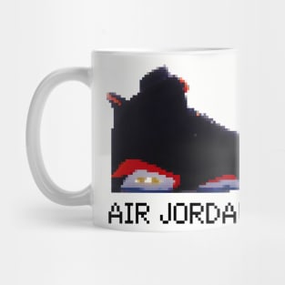 AIR JORDAN VI RETRO PIXELATED ART SHOE COLLECTION Mug